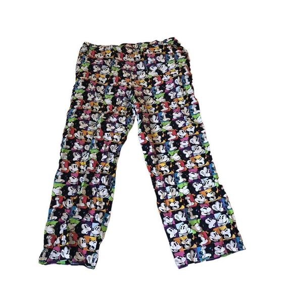 WALT DISNEY WORLD cotton pants scrubs size XL womens - Picture 9 of 9